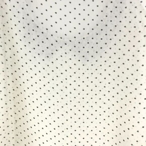 American Rag Cie Chiffon Tank Women’s Medium Stars Lace Sleeveless Sheer Casual - Picture 5 of 9